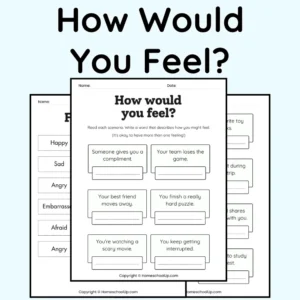 How Would You Feel SEL How Would You Feel SEL