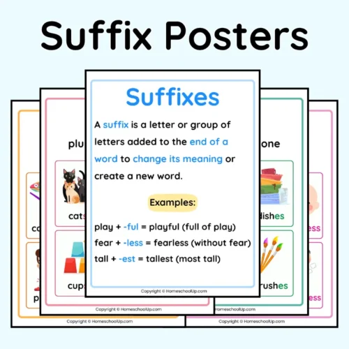 Suffix Posters
