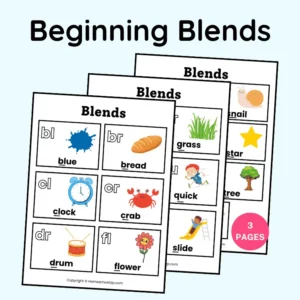 Beginning Blends Posters Beginning Blends Posters