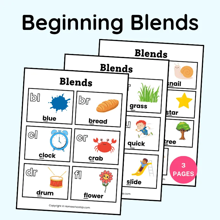 Beginning Blends Posters Beginning Blends Posters